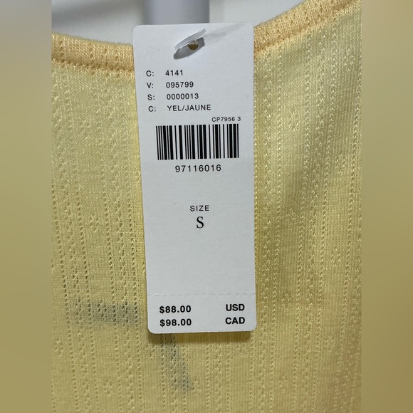 Anthropologie Sunny Yellow Maxi Dress - Picture 2 of 6